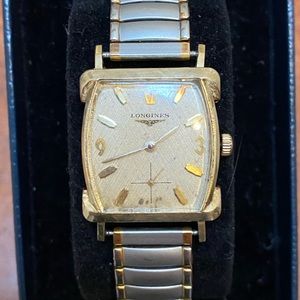 Longines Solid 14k Gold Watch Vintage Runs Nice